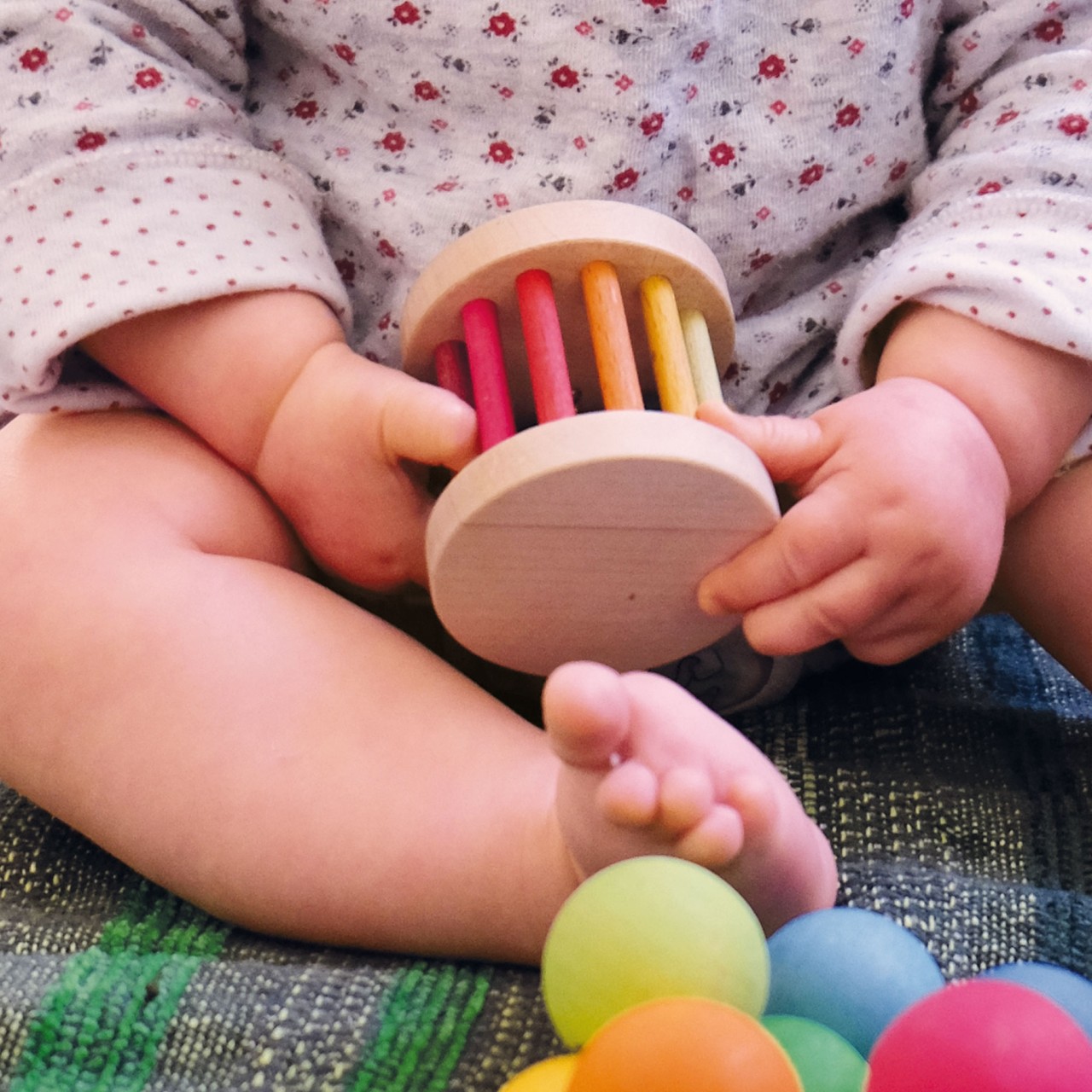 GRIMM'S Mini Babyroller für Babys ab ca. 9 Monaten 