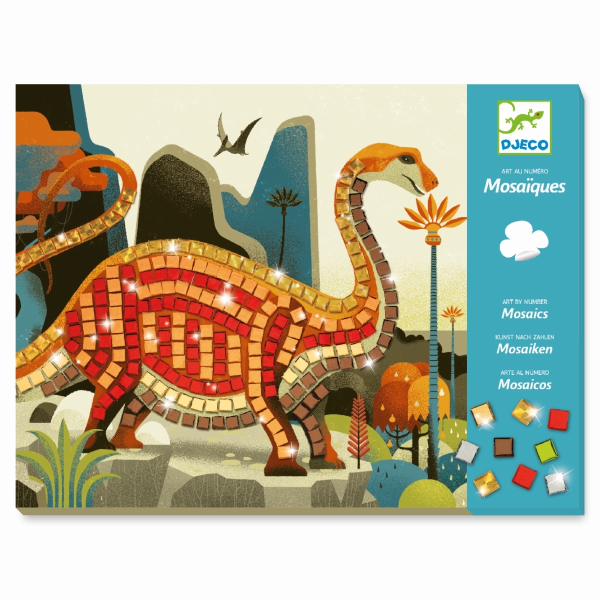 Djeco Mosaik: Dinosaurier ab 5 Jahren